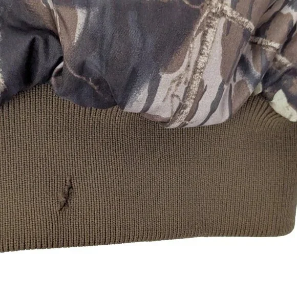 Vtg Columbia Mossy Oak Breakup Reversible Camo Jacket Men’s M 1995 Hunting Coat - Picture 10 of 14